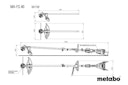 Vorschaubild Metabo MA-FS 40 * Freischneider-Aufsatz TV00 601728850