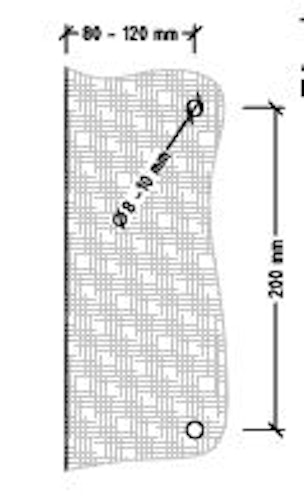 Infraworld Türgriff Edelstahl, quadratisch