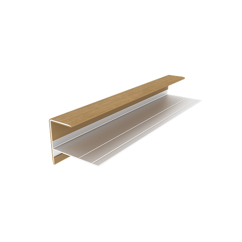NewTechWood Alu-Coex Endprofil 74 x 61 x 37 x 3000 mm