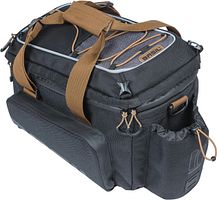 Basil Gepäckträgertasche Miles XL Pro schwarz black slate