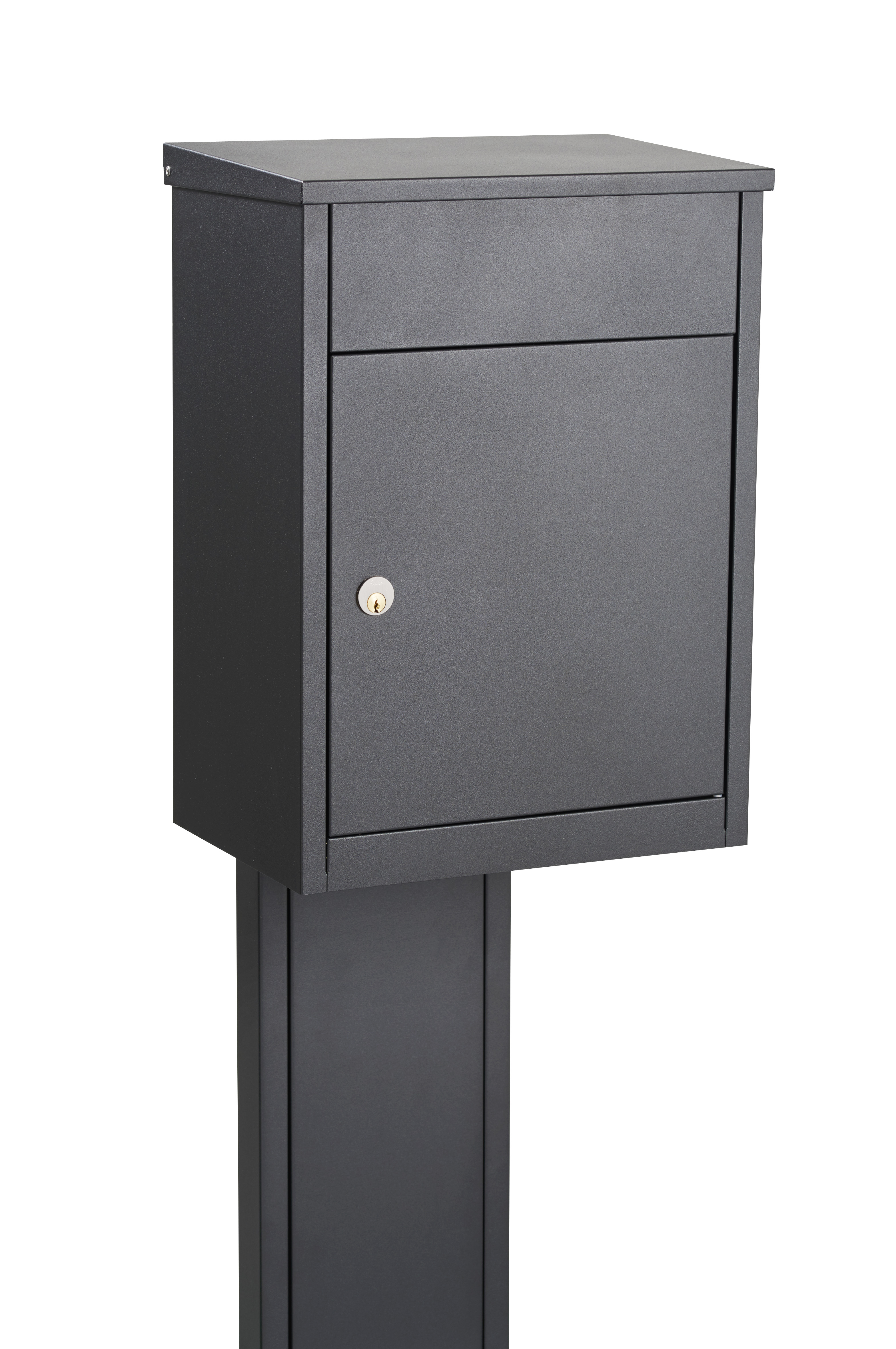 ALLUX 500 Paket-Briefkasten - Anthrazit mit Ruko Schloss