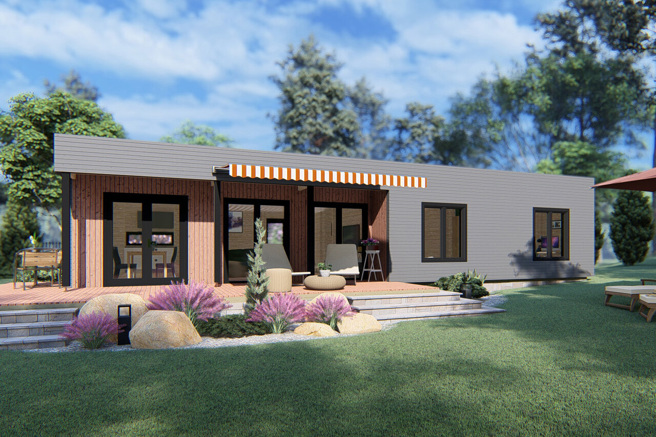 Wolff Finnhaus Ferienhaus Sundsvall 123 - 68 mm