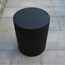 Gardenforma Abdeckung for Gasflaschen, Beton-Optik schwarz, Faserbeton für 5kg Gasbehälter