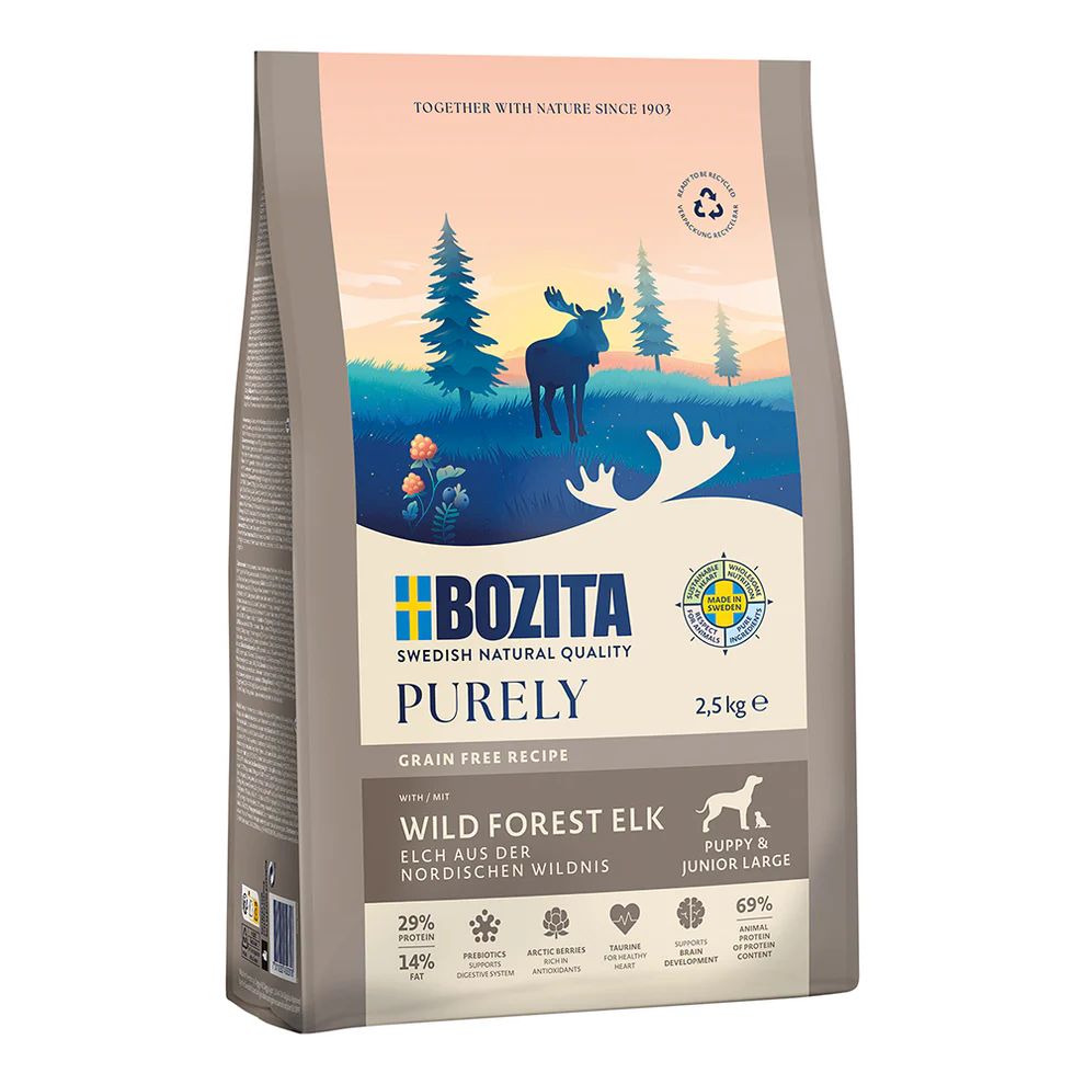 Bozita 2,5kg Purely Puppy&Junior GroßeHu