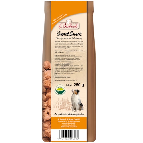 Bubeck Carrot Snack Hundesnack