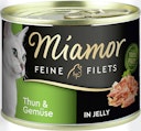 Vorschaubild Miamor Feine Filets in Jelly 185g Dose Katzennassfutter