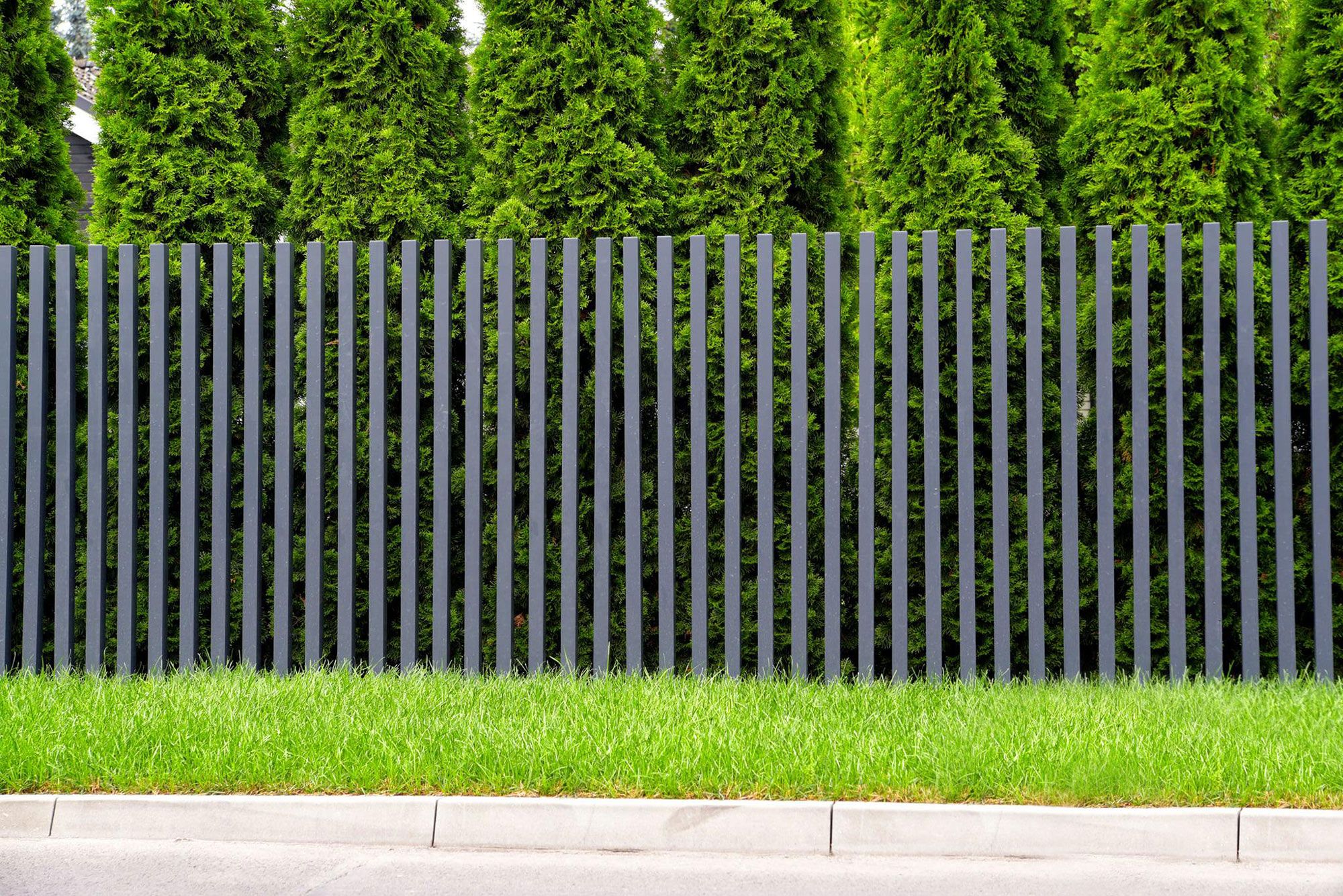 dz Stelenzaun MANHATTAN Alu