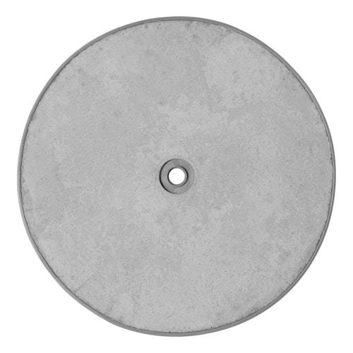 doppler Betonsockel rund 25 kg, mit Kunststoffabdeckung