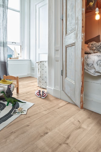 MEISTER Laminatboden MeisterDesign. laminate LL 150 2052 x 220 x 8 mm 06263 Eiche cappuccino Woodfinish-Matt-Struktur