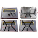 Vorschaubild TAMI Backseat Box Hundebox mit Airbagfunktion braun