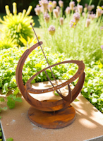 Badeko Sonnenuhr ,,Schönblick“ in Edelrostoptik