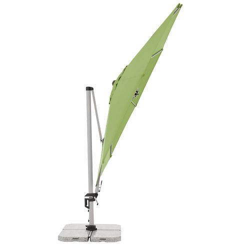 doppler Pendelschirm ACTIVE 370 Side, Aluminium Grau / 100 % Polyester 200 g/m²