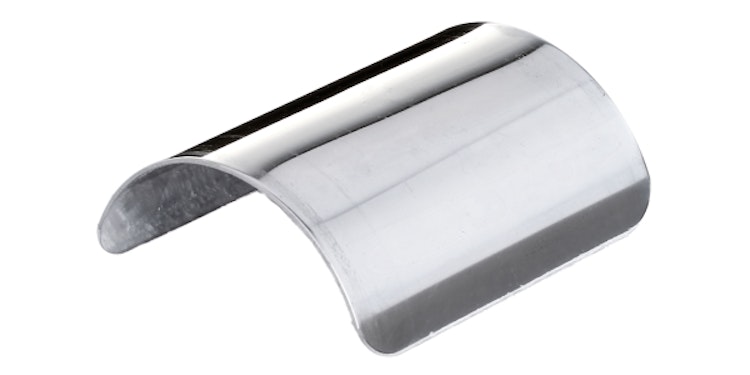 Alberts® Pfostenkappe für abgerundete Holzpfosten Edelstahl LxB 93x110 mm 