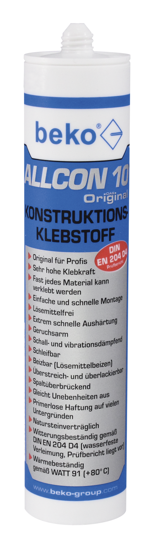 Allcon 10 Konstruktionsklebstoff-310 ml