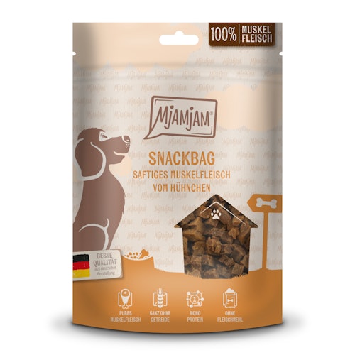 MJAMJAM Snackbag 100 Gramm Hundesnacks