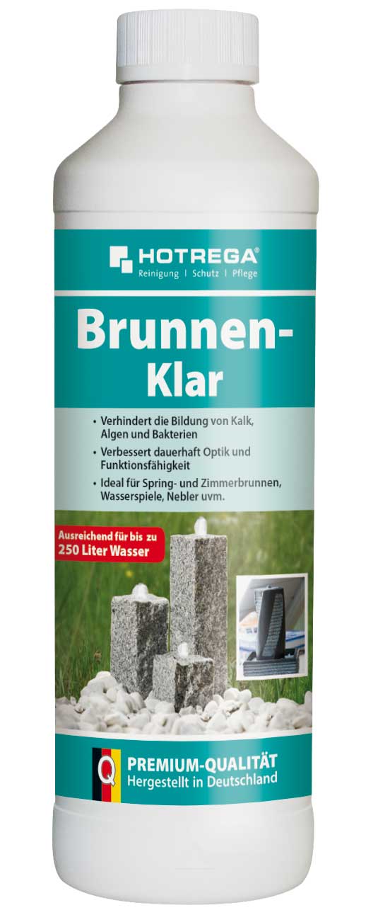 Hotrega Brunnen-Klar 500 ml Flasche (Konzentrat)