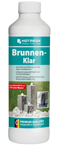 Hotrega Brunnen-Klar 500 ml Flasche (Konzentrat)