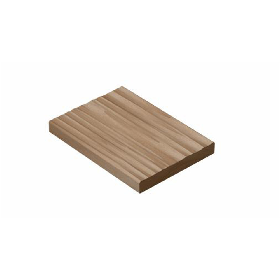 OSMO Terrassendiele Thermoholz Esche - geschroppt für SenoFix 180 cm
