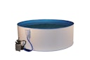 myPOOL Swimming Pool Poolset Premium Rundform mit Sandfilteranlage