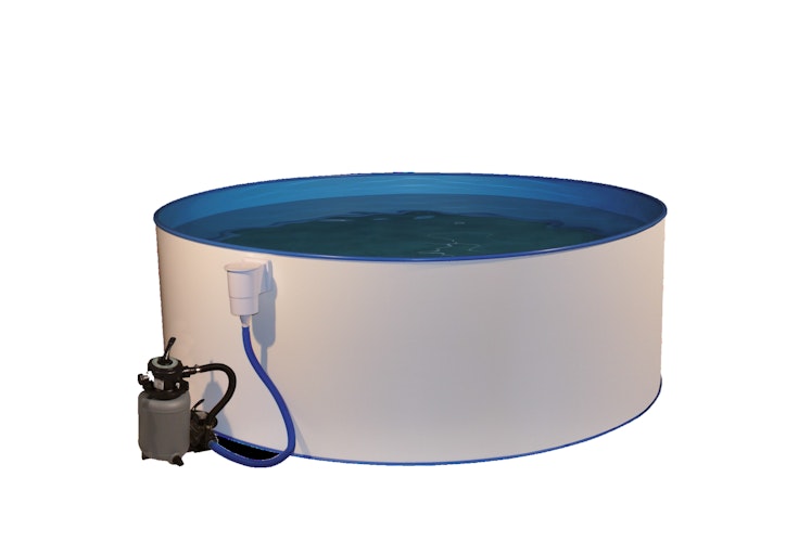 myPOOL Swimming Pool Poolset Premium Rundform mit Sandfilteranlage