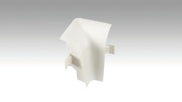 MEISTER Innenecken Fußleiste Profil 2PK (4 Stk./VPE)  Weiß 2001Zubehörbild