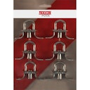 Vorschaubild 6 x Drehverschluss, Höhe 17 mm, Lochabstand 51 mm