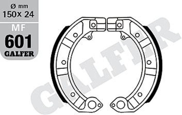 Galfer Bremsbacke MF601