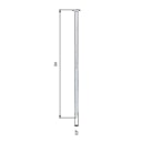 Vorschaubild Alberts® Stützwinkel geprägt weiß beschichtet 100x160x40 mm