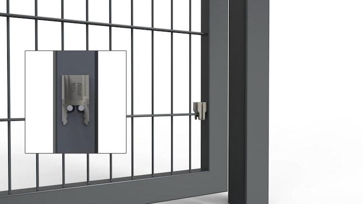 dz MAZUfix Klemmleisten-Set für Doppeltore 6/5/6