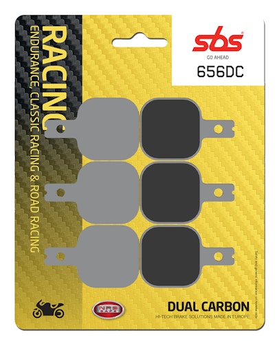SBS Bremsbelag 656DC Road Racing Dual Carbon