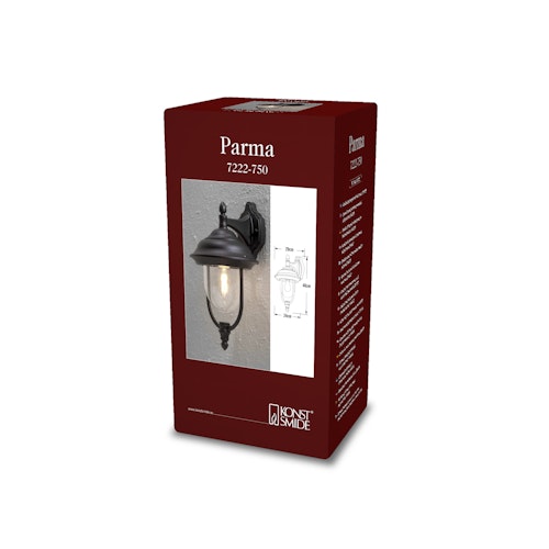 Konstsmide Wandleuchte Parma Down, versch. Farben