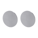 Vorschaubild Griffwerk PIATTA -Edelstahl matt Rosettenpaar rund -Klebetechnik -Blind