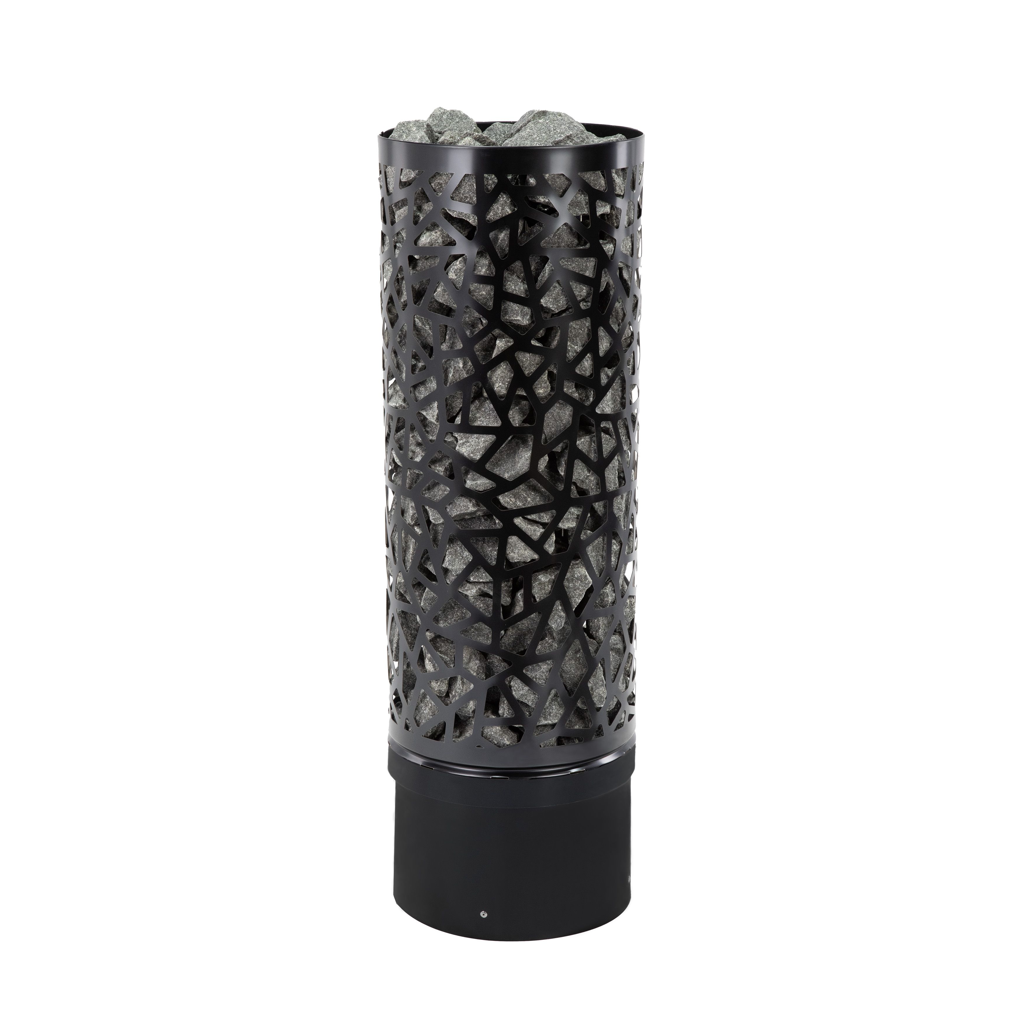 Infraworld Finnischer Saunaofen Atlas Round Black