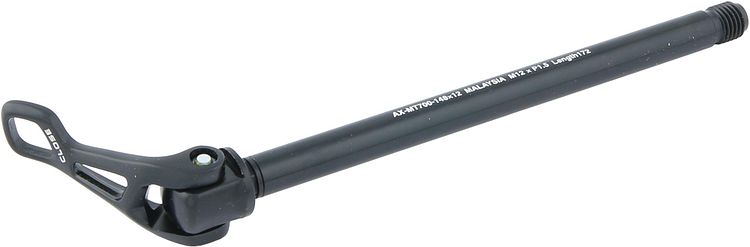 Shimano Hinterradsteckachse E-Thru SM-T700 12 mm schwarz 148 mm Einbauweite, Boost, Gesamtlänge 1