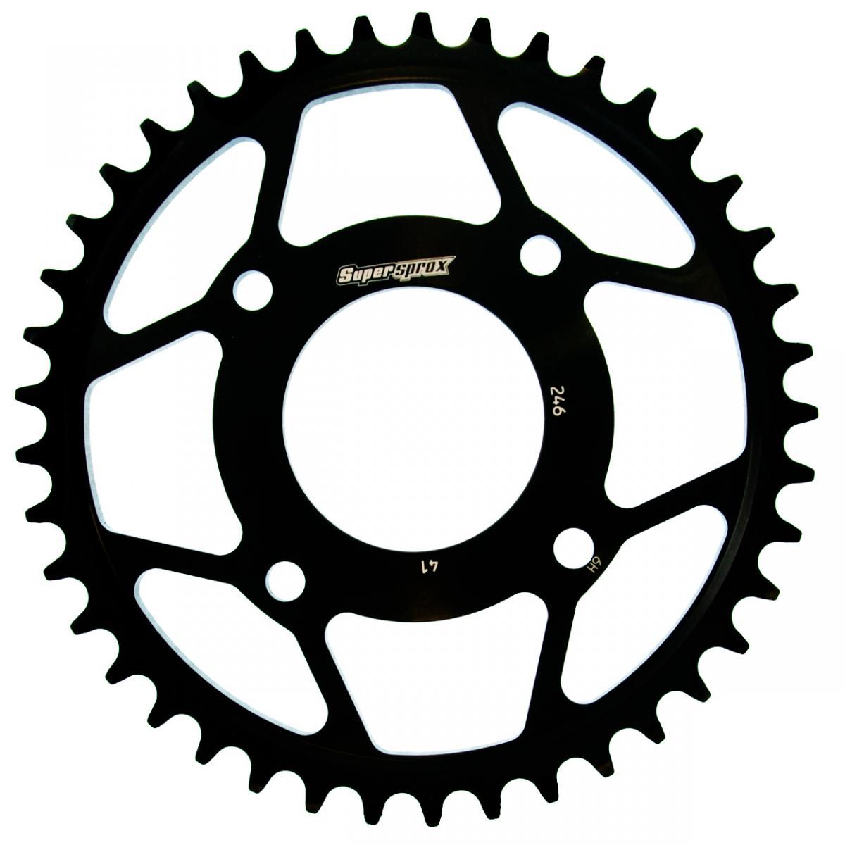 Supersprox Stahl-Kettenrad 530 41Z (Schwarz)