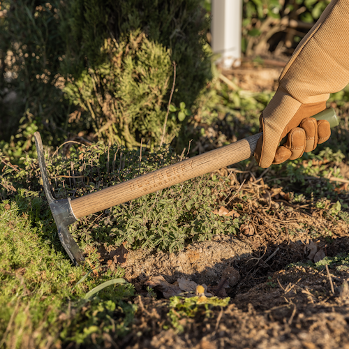 Restberry´s Doppelhacke - groß - 1-zinkig