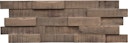 Vorschaubild INDO rustikale Holzwandverkleidung Slimwood R52056SW Stone washed