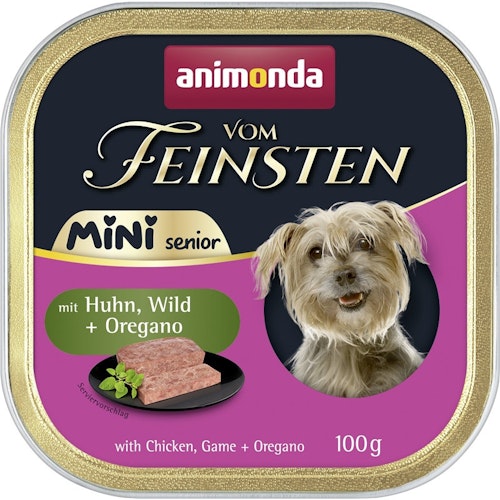 animonda Vom Feinsten Senior Mini Schale 100g Hundenassfutter