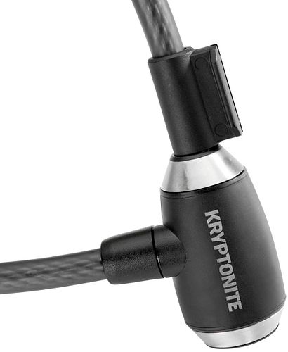 KRYPTONITE Kabelschloss Kryptoflex Key Cable 65 cm schwarz / grau