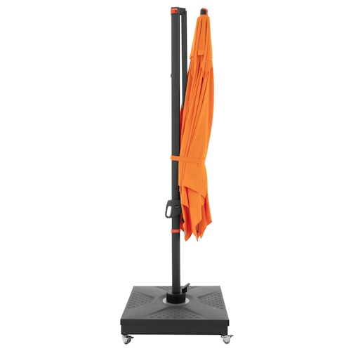 doppler Pendelschirm myZONE 280 x 280, Aluminium Anthrazit / 100 % Polyester 180 g/m²