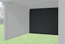 Weka Rückwand für Anbau 300 cm für Designhaus 126, 172 & 225