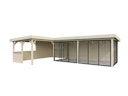Vorschaubild Palmako Carport/Pavillon Connect Lenna 33,2 m² Set 421 Slide