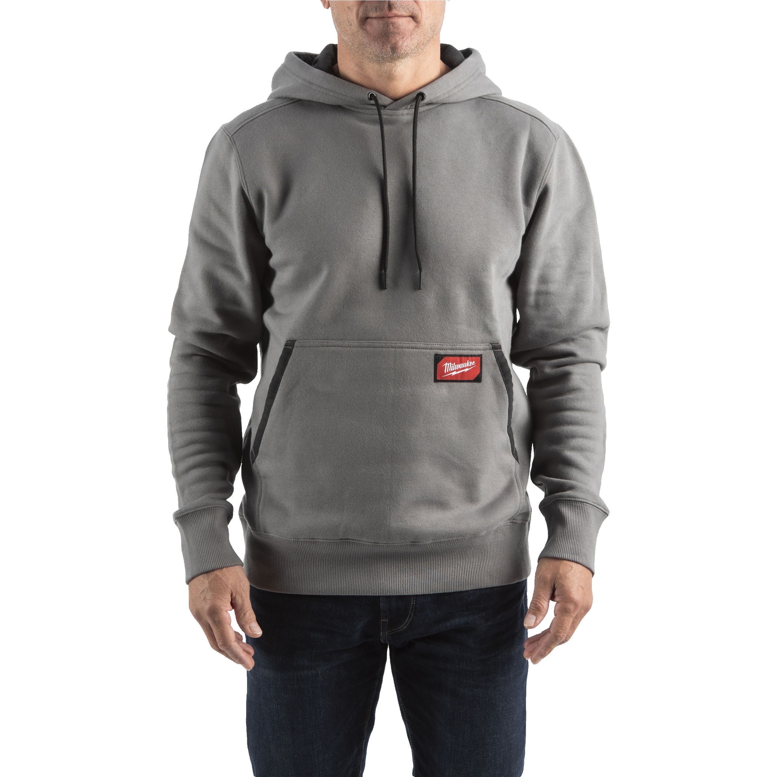 Milwaukee WHMWGR-XXL leichter Arbeits-Kapuzen-Pullover grau 4932493125