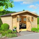 Vorschaubild Karibu Woodfeeling Gartenhaus Felsenau 3/4/5 - 38 mm