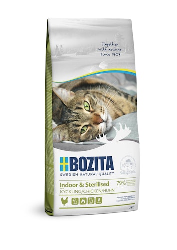 Bozita Indoor & Sterilised Chicken Katzentrockenfutter