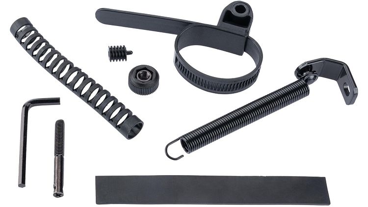 CONTEC Lenkungsdämpfer Softie schwarz für Rahmen-Ø 38 bis 62 mm
