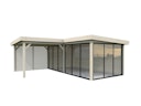 Vorschaubild Palmako Carport/Pavillon Connect Lenna 24,9 m² Set 414 Slide
