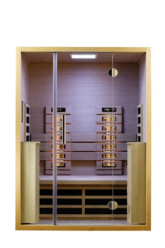 VITALhome Infrarotkabine Sunlight 120 inkl. 5-teiligem gratis Zubehörset