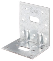 Alberts® Schwerlast-Winkelverbinder m. zwei Sicken  50x77x64 mm