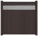 Vorschaubild GroJa Solid Stecksystem Bausatz Quadratisch inkl. Lochblech-Designeinsatz 30cm Anthrazitgrau